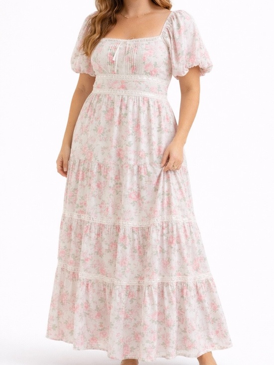 Altar'd State Dresses & Skirts - NEW Altar’d State Pink Floral Maxi Dress Size Large NWT